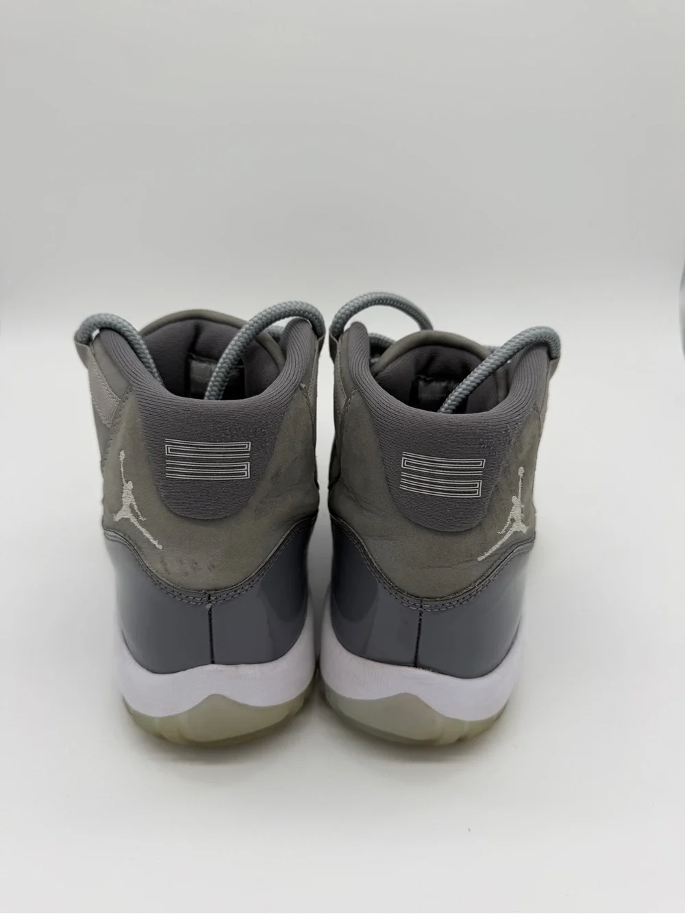 Nike Air Jordan 11 Retro CT8012-005 Shoes Cool Grey Patent Men's - Size 7.5